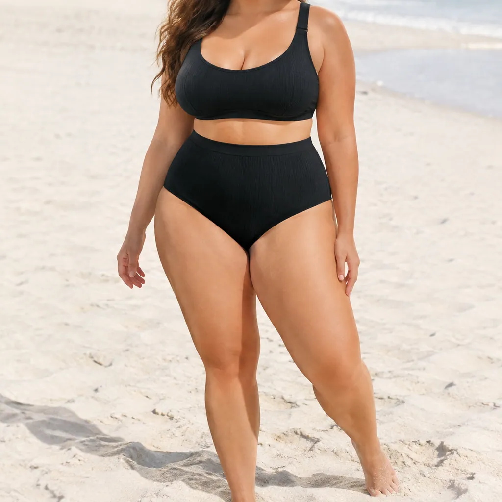 Customer photo: Cove High Waist Bikini Set worn by Lucia