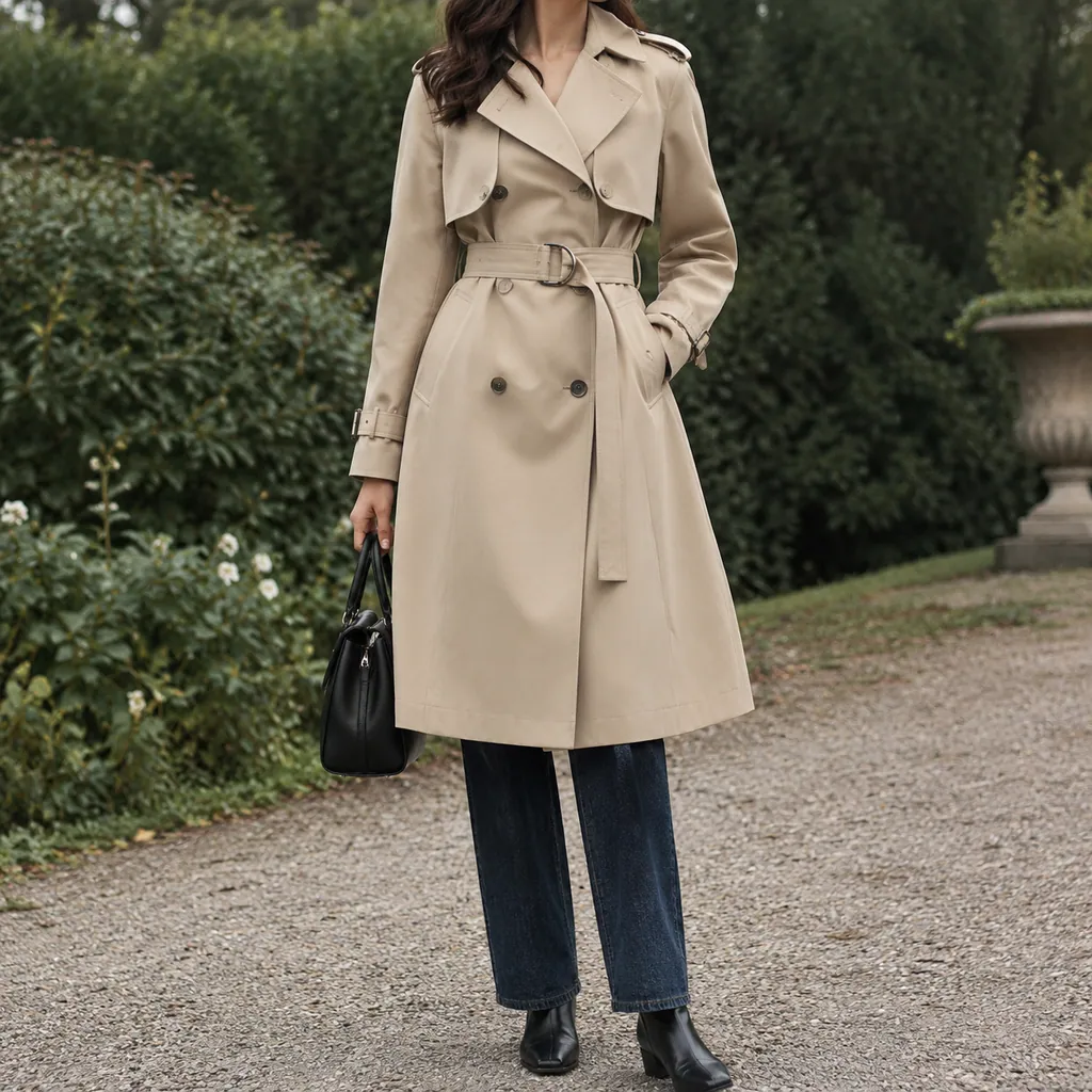 Vera Belted Trench Coat